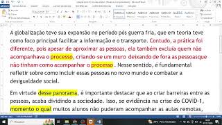 Inclusão Digital correção gratuita [upl. by Geilich]