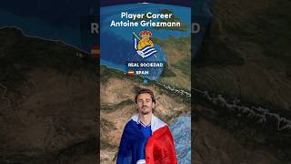 Career Antoine Griezmann france football youtubeshorts soccer videoshort career shorts [upl. by Glendon592]