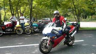 Honda RC30 in okutama Japan 13082011MOV [upl. by Morville]