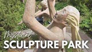 Parikkala Sculpture Park Finland WALKING TOUR 2K  Relaxing Classical Music [upl. by Wells851]