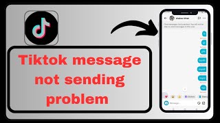 How to fix Message not sending problem in TikTok 🔥 [upl. by Anel]