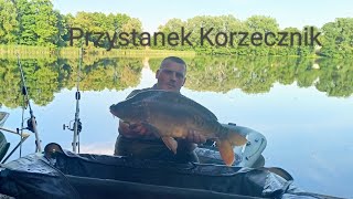 Wakacyjnowędkarski trip przystanek Korzecznik cz1 Family Fishing Team Polska łowisko Korzecznik [upl. by Akehs153]