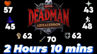 Spoiler Alert DMM Armageddon ultimate starting strategy for OSRS Deadman guide [upl. by Clim860]