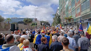 Manifestación contra la inmigración ilegal 27 Octubre [upl. by Egan]