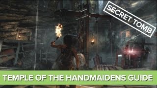 Tomb Raider Secret Tomb Guide Location  Shipwreck Beach Temple of the Handmaidens Tomb 7 [upl. by Anytsirk]