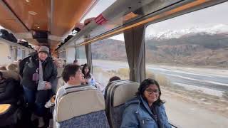 Day 13 Travel to Franz Josef glacier town in TranzAlpine Train from Christchurch [upl. by Orlene]