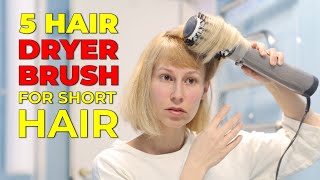 Top 5 Best Hair Dryer Brush For Short Hair  Best Rotating Hot Air Brushes Reviews [upl. by Wernsman]