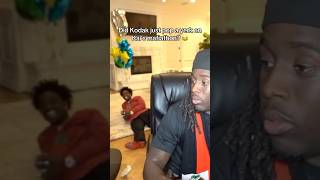 Kodak Black takes a glitch for the twitch w Kai Cenat 😅😂 memes funny jokes humor [upl. by Aggappera]