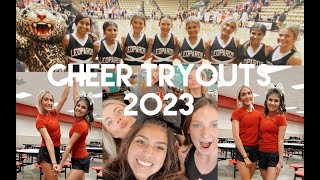 Cheer Tryouts 2023 [upl. by Aslehc]