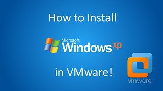 Windows XP Professional SP3 Installation in VMware  Muhsan Tech [upl. by Kiersten641]