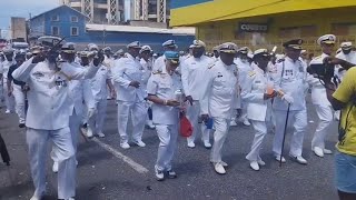 Carnival Tuesday One of the Largest bands Parade Trinidad carnival 2023 bands parade [upl. by Aurora]