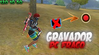 MELHOR GRAVADOR PARA PC FRACO💻🖱️ 2GB RAMBANDICAMCRAKEADO [upl. by Boorman]