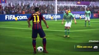 FIFA 14 New Skills  المراوغات الجديدة في الفيفا 14 [upl. by Urd817]