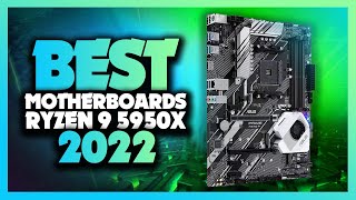 Top 5 Best Motherboards For Ryzen 9 5950x In 2022 [upl. by Hajidak896]