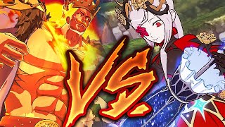 SHE SCARES ESCANOR TEAMS SHALLTEAR VS ETERNAL SUNSHINE ESCANOR  Seven Deadly Sins Grand Cross [upl. by Crowley673]