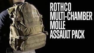 MultiChamber MOLLE Assault Pack  Product Breakdown [upl. by Nashoma]