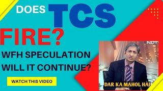 Does TCS FIRE employees  TCS decreases Salary 😥  WFH will continue or not tcs freshers [upl. by Pembroke381]