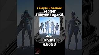 Yeager Hunter Legend  1 Minute Gameplay monsterhunter 1minutegameplay [upl. by Bard]