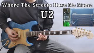 U2  Where The Streets Have No Name Guitar amp Vocal cover by Taehan Lee [upl. by Rahr652]