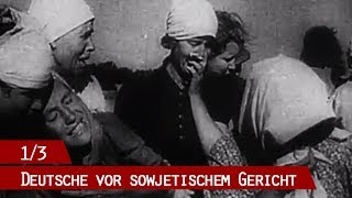 Der CharkowProzeß 13  Deutsche vor einem sowjetischen Militärgericht [upl. by Giamo564]