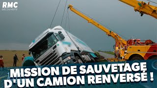 Dépannage XXL d’un camion frigo accidenté [upl. by Boswall]