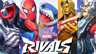 Marvel Rivals  All Characters Abilities Ultimates amp Team Ups 4K 60FPS [upl. by Ayekal48]