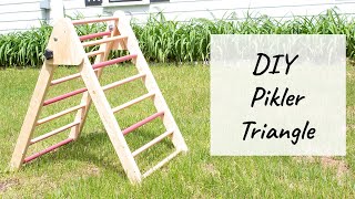 DIY Pikler Triangle [upl. by Nnyrat]