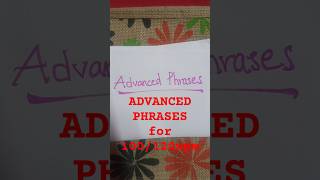 ADVANCED PHRASES for SPEED IMPROVEMENTshotsstenosscshorthandsbtet [upl. by Ybot]