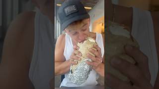 He ate the Worlds Biggest Chipotle burrito 10lbs [upl. by Choo]