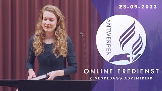 « Jezelf vergeven »  Thirza van den Broek  Adventkerk Antwerpen 23092023 [upl. by Radmilla147]