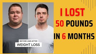 How I Lost 50 Pounds in 6 Months  My Real Diet Story [upl. by Assitruc]