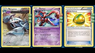 XY Standard Hilarious DrawPower Budget Deck One Shots EX Pokemons  New Metagross Hand Deck [upl. by Adnirak173]