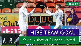 24 Passes 10 Players  Brilliant Hibs Team Goal At Tannadice  Hibernian FC [upl. by Naginnarb]