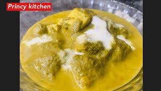 Palak paneer recipe  gravy for chapathi  spinach gravyprincy’s kitchenrecipe in tamil [upl. by Terry]