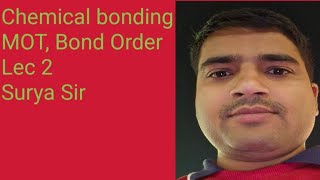 MOT bond Order in diatomic molecular lec 2 [upl. by Akit]