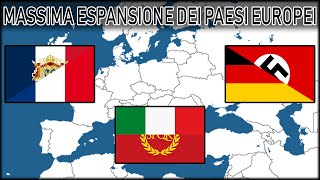 La massima espansione dei paesi Europei [upl. by Ruben617]