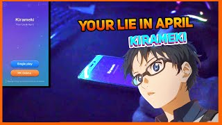 Shigatsu wa Kimi no Uso Your Lie In April  Kirameki in DREAM PIANO TILES [upl. by Ahsinert855]