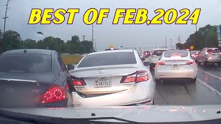 Best of Monthly Car Crash Compilation February 2024 [upl. by Artina136]