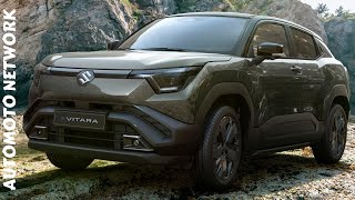 Suzuki eVITARA First Look Suzukis AllElectric Adventure SUV with ALLGRIPe amp HEARTECTe Platform [upl. by Lafleur]