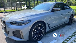 The New BMW i4 LuxTech BMWUSA [upl. by Anirehs]