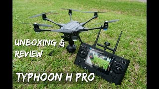 Typhoon H Pro  Review and First Flight [upl. by Anesuza]