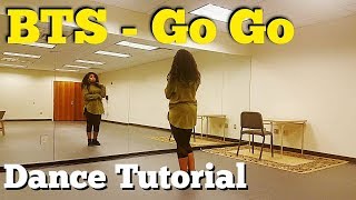 BTS 방탄소년단  Go Go 고민보다 Go  FULL DANCE TUTORIAL [upl. by Frulla]