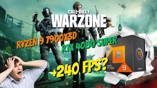 WARZONE  RYZEN 9 7900X3D  RTX 4080 SUPER  1440P DLLS EQUILIBRADO GRÁFICO MÉDIO BAIXO [upl. by Pollard]