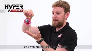 Tuto yoyo  réaliser la figure quotLa berceusequot avec son Hyper Cluster [upl. by Ylatfen26]