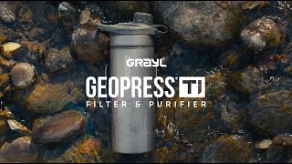 Grayl 24oz GeoPress Ti  Hunt [upl. by Ayn]