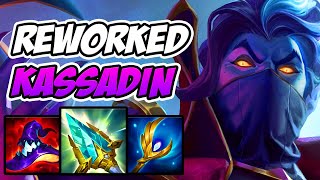 NEW BUFFED KASSADIN E IS SO BROKEN  KASSADIN MID GAMEPLAY  S12 [upl. by Stauffer]