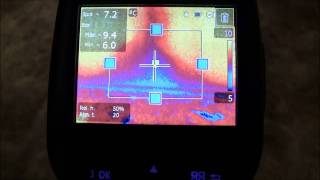 Thermal camera finds a sewage leak not visible to the eye [upl. by Saddler]