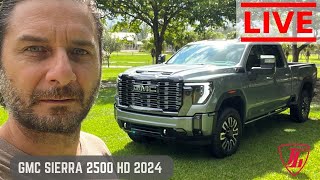 En Vivo GMC Sierra 2500 HD 2024 con Jaime Gabaldoni y un café [upl. by Rodge987]