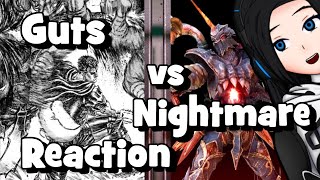 ✨ BERSERK LORE FINALLY 【GUTS VS NIGHTMARE BERSERK VS SOUL CALIBUR  DEATH BATTLE REACTION】✨ [upl. by Emrich]