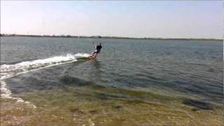 LeichtwindKiten mit dem Flysurfer Speed 3 21 m² [upl. by Iaras219]